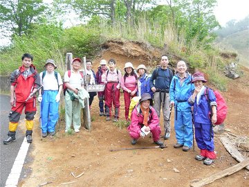 ◆　備前楯山登山口、船石峠