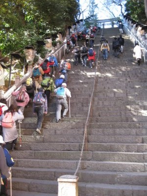 ◆愛宕神社の男坂を上り初詣◆