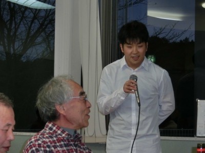 ◆宴会・体験参加のＯさんの挨拶◆