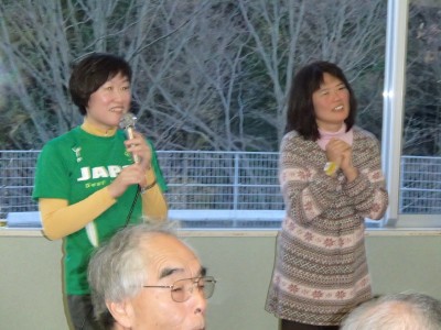 ◆宴会・司会で活躍のＨさんとＹさん◆