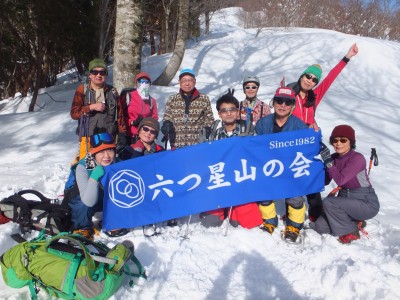 ◆１日目・赤沢山で集合写真◆