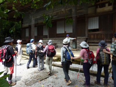 ◆大中寺境内を見学◆