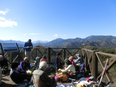 ◆八重山展望台で昼食◆